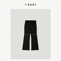 i-EAST 迷人魔力~极简显瘦百搭修身休闲裤-5Q K14229