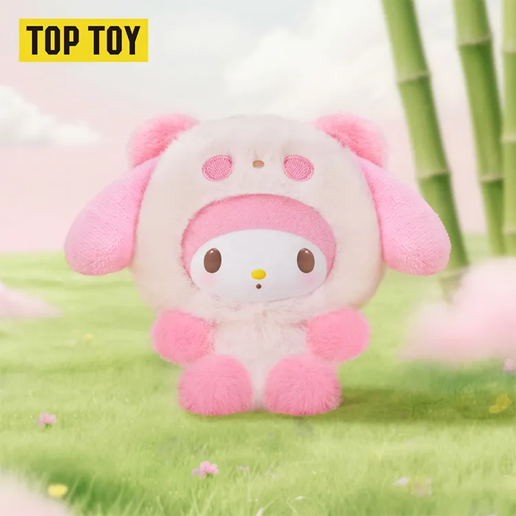 【TOP TOY】三丽鸥家族彩色熊猫系列毛绒挂饰盲盒公仔挂件潮玩礼物