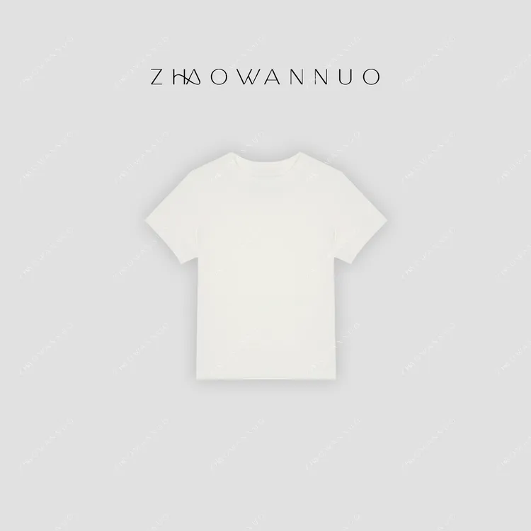 ZHAO WANNUO 丨Khai*e经典正肩定制面料短袖NC0758