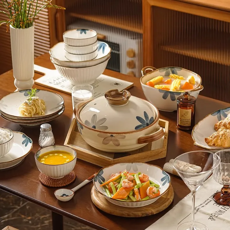 碗盘餐具套装一套家庭用餐具全套碗筷炒菜乔迁之喜新居送礼2025