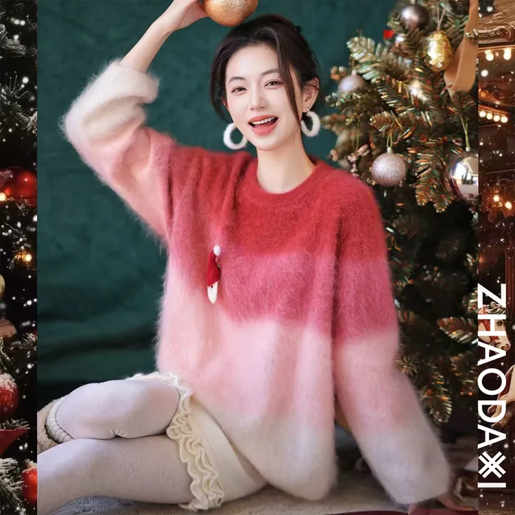 【赵大喜】千层奶芙拉绒毛衣 | 100羊毛/软糯厚实