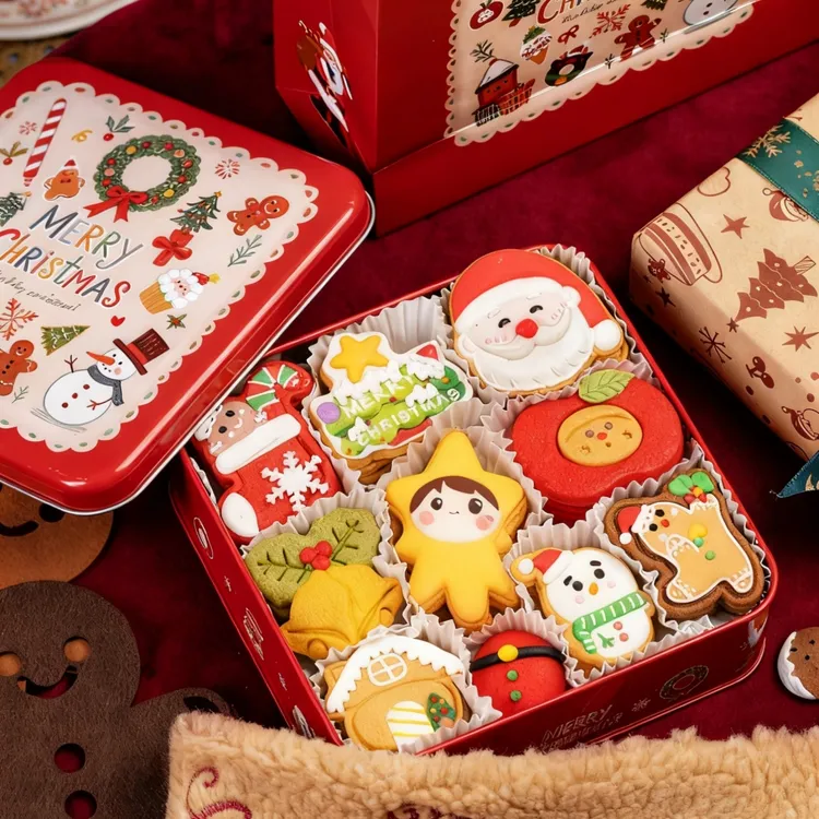2025【圣诞限定】手工曲奇来啦！进口原材料！不用色素！超级可爱！