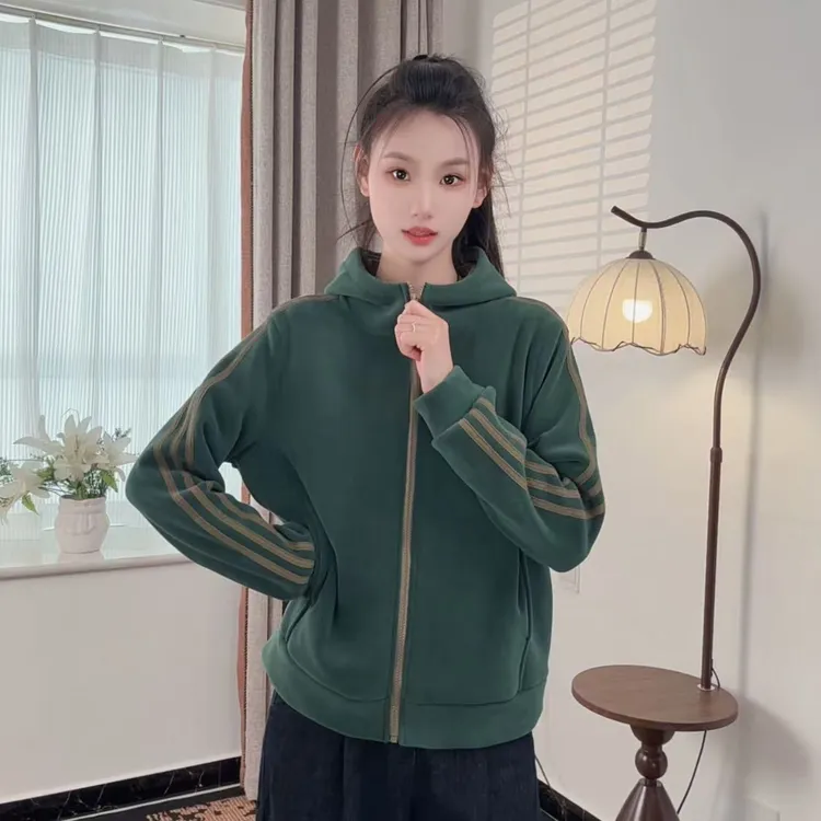 【专柜正品】秋冬新款云感奥绒加绒加厚连帽卫衣运动户外保暖外套