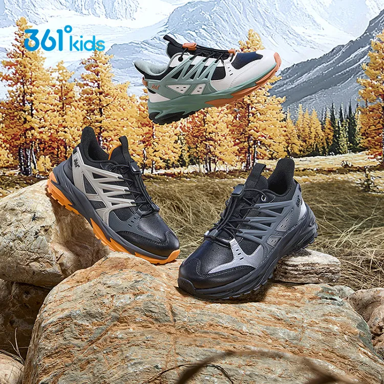 361°kids山行童鞋秋冬户外休闲四季运动鞋透气儿童耐磨跑鞋
