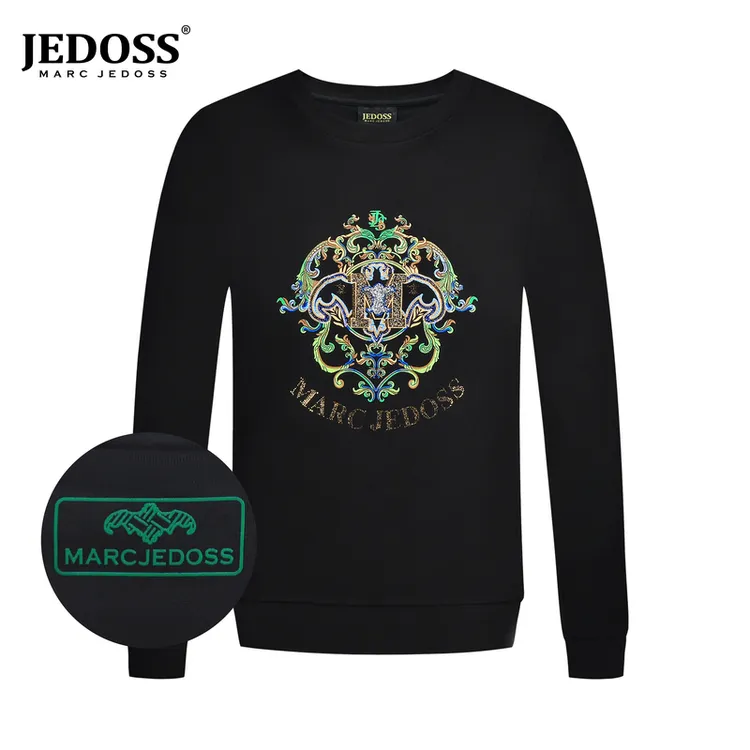 JEDOSS/爵迪斯秋冬新款长袖潮流圆领套头卫衣AM079