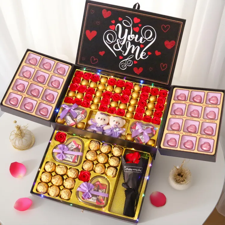 Dove/德芙纪念日礼物送女友老婆生日多唯呀巧克力礼盒实用浪漫520