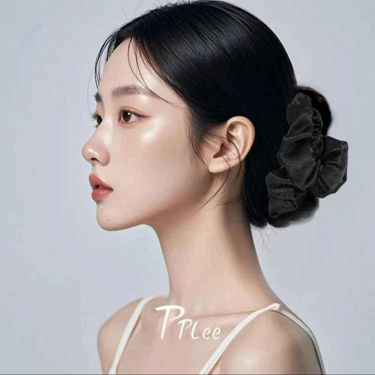 轻奢闪光褶皱小抓夹气质网红发夹女时尚百搭发卡复古法式头饰发饰商品图