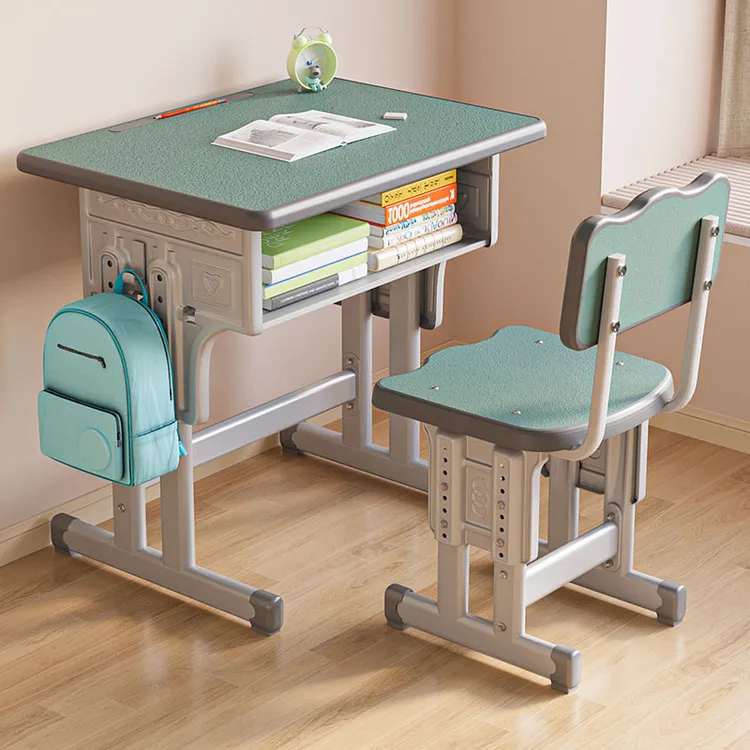 儿童学习桌小学生写字作业书桌子家用可升降学校培训班课桌椅套装