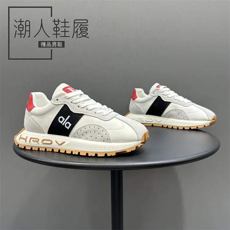潮牌男鞋2025秋季新款厚底增高舒适百搭休闲鞋潮流时尚简约运动鞋
