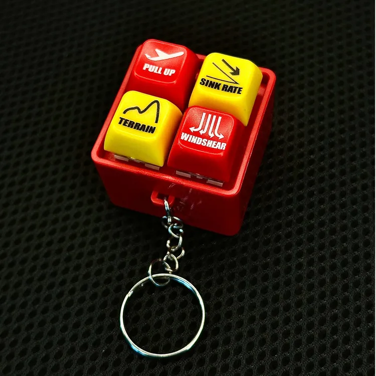 波音 空客 警告音模拟器灯钥匙扣