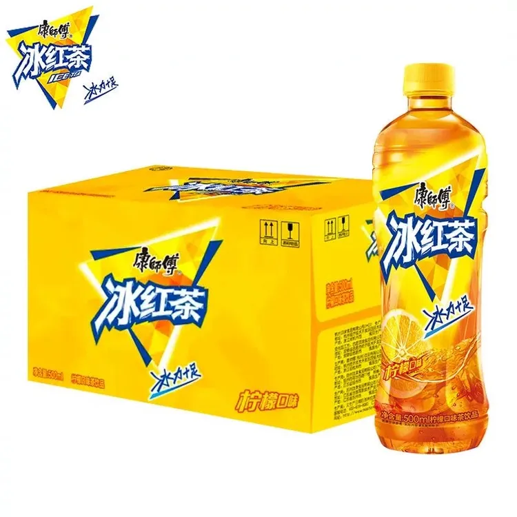 康师傅冰红茶500ml*15瓶整箱调味茶饮料清爽解渴夏季饮品批发包邮