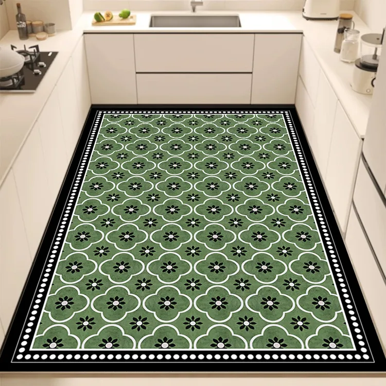 家用吸水皮革加厚防水皮革可裁剪免打理耐脏防水防滑入户厨房垫