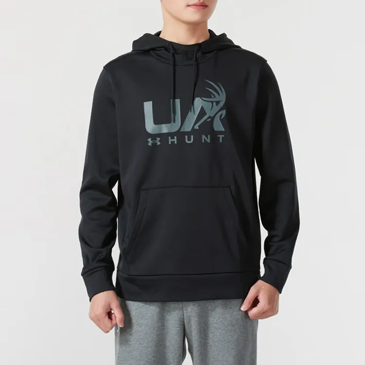 Under Armour/安德玛男子连帽卫衣跑步健身运动抓绒保暖套头衫