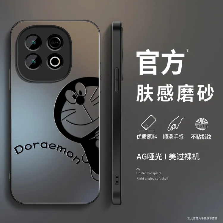 适用iqooz10turbo+手机壳新款磨砂硅胶卡通高级镜头全包防摔外壳