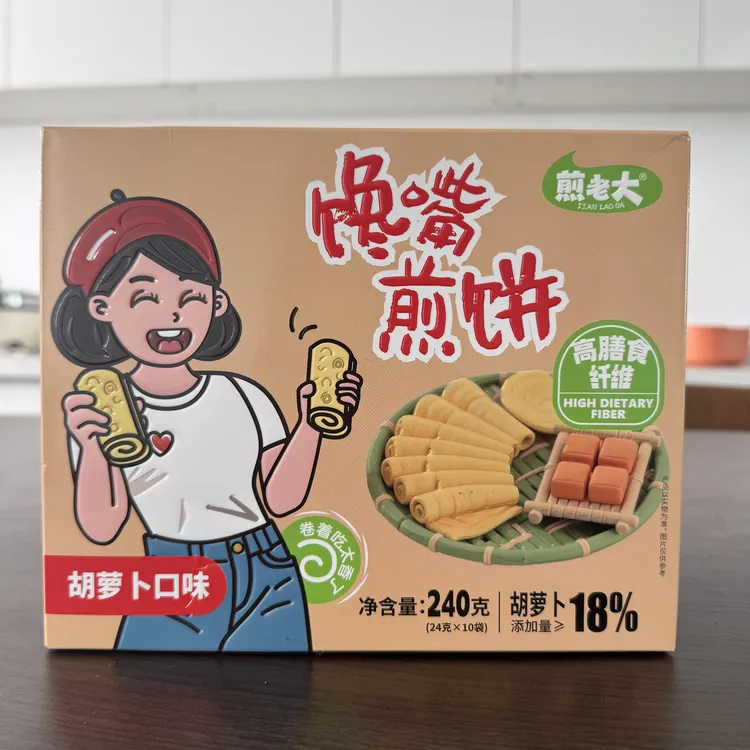 徐州特色煎饼杂粮即食健康