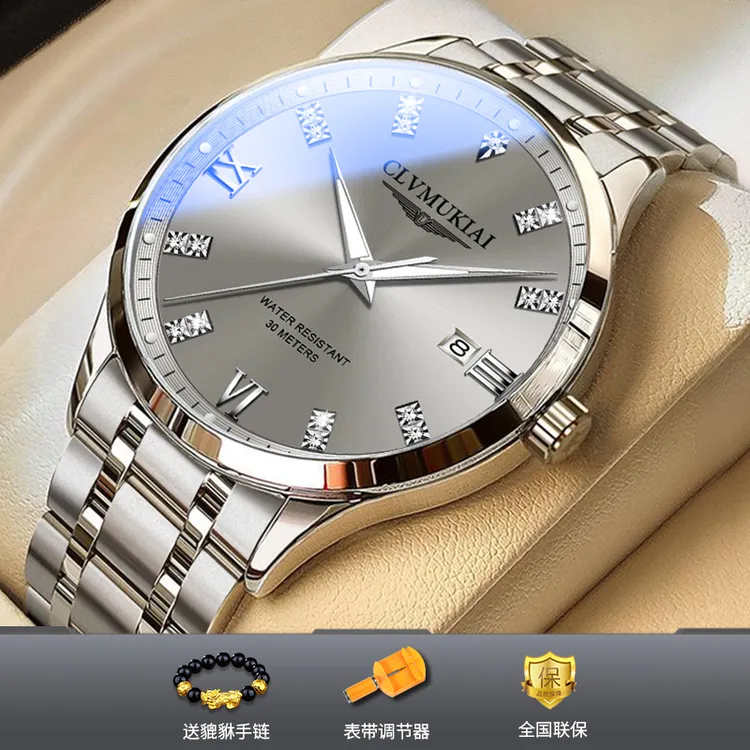 【名匠系列-礼遇双旦】男士全自动机械防水手表时尚经典设计腕表商品图