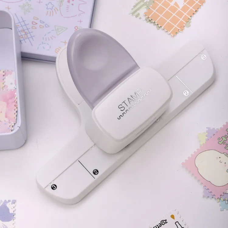 邮票机器打孔邮票边打花器手账照片修饰边打花边邮票机器