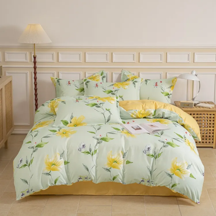 加厚云感磨毛四件套家庭学生宿舍床上床单被套枕套