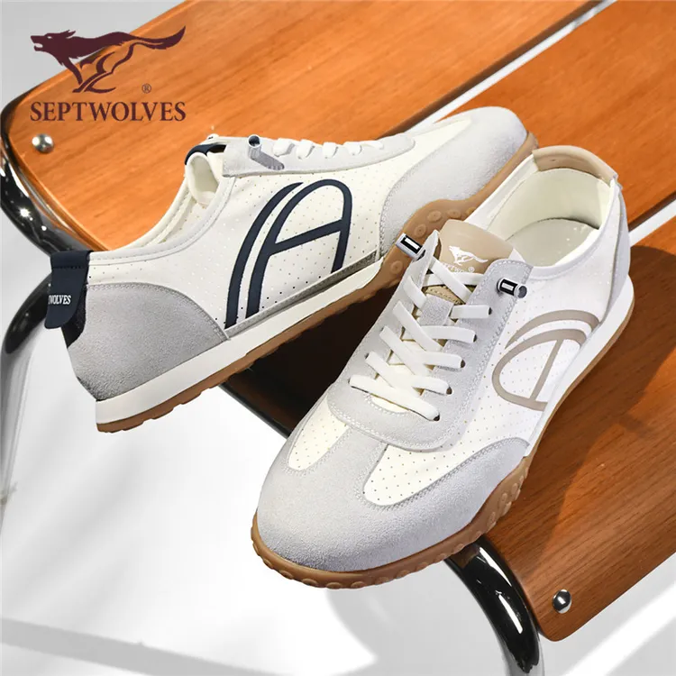 七匹狼男鞋2025爆款透气阿甘鞋夏季潮流百搭轻便德训鞋时尚休闲鞋