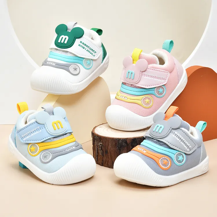 【设计师款】毛毛虫学步鞋男宝0-3秋冬季防滑童鞋女软底机能鞋童鞋