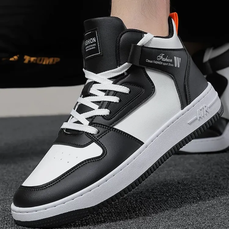 (新疆包邮)男士冬季加绒高帮鞋