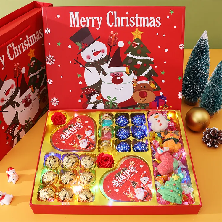 德芙巧克力圣诞节巧克力礼盒送男女朋友闺蜜孩子生日礼物平安果