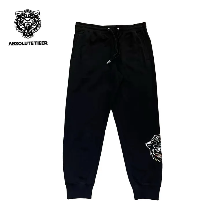 ABSOLUTE TIGER情侣男女款老虎头长裤潮牌男装同款痞帅高级感男装