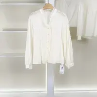 麦迪尚品【夕Y】50909558 简约纯色长袖衬衫春季女装商场同款