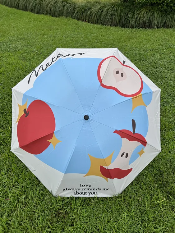 可爱折叠晴雨两用防晒遮阳伞夏日出行便携高颜值防紫外线小清新