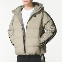 adidas/阿迪达斯男2025新款时尚保暖棉羽运动休闲外套KH3989