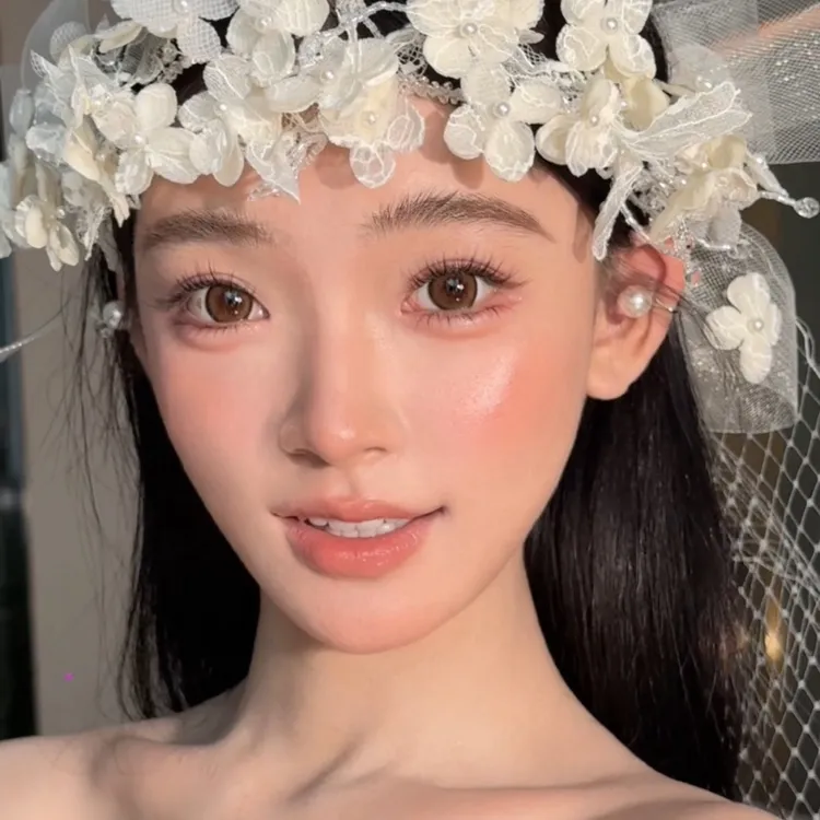 非金属布艺婚庆饰品 WHITE手作｜新品“山茶”三件套