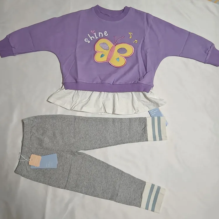 休闲常规女套装女童运动春秋童装默认微瑕no退no换
