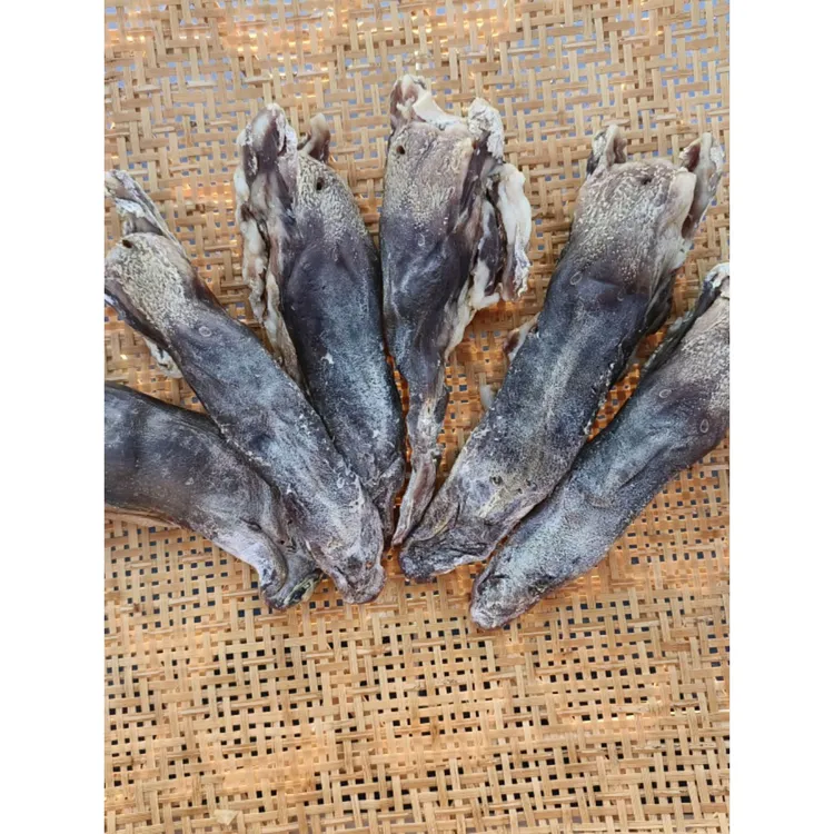 咸口条安徽六安农家手工腌制日晒风干腊转头咸猪舌头咸猪口条腊味