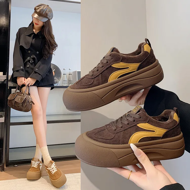 欧美风秋季韩版浅口透气时尚休闲鞋ins网红休闲鞋M32-2