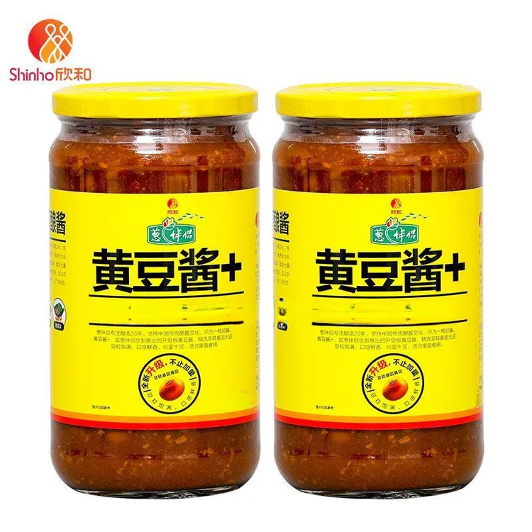 欣和葱伴侣黄豆酱炒菜凉拌蘸酱味道可口瓶黄豆酱正品厂家直发