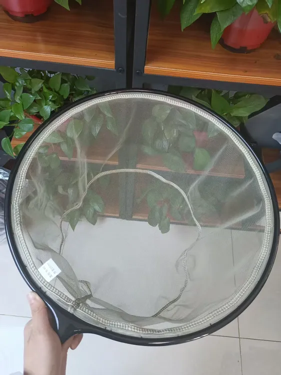 （坑哥专属）精品高档黑坑碳铝结合口圈细眼抄网头不带杆