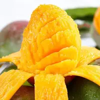 zt【催熟后食用 】攀枝花凯特芒果新鲜 带箱9-10斤装单果500g＋ 