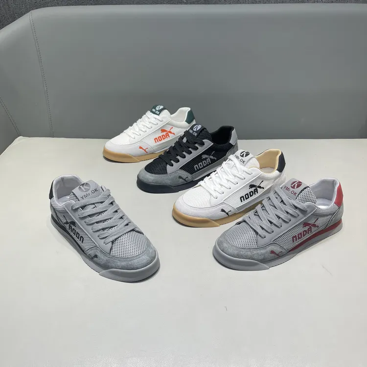 新琉利推荐ok夏季爆款低帮男士休闲百搭运动鞋透气男款时尚潮流