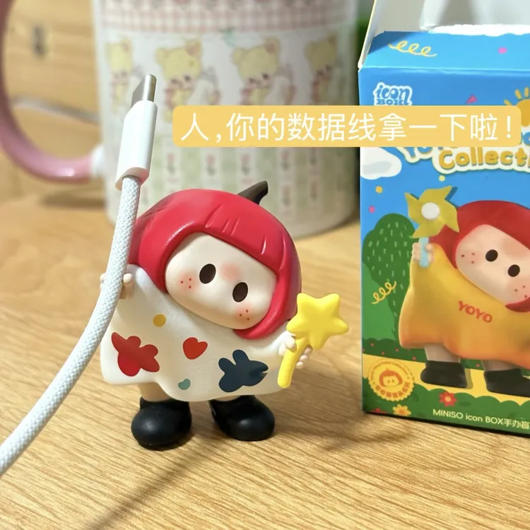 【拆盒】正版YOYO右右酱萌趣歪头盲盒ICON box潮玩摆件南瓜头公仔