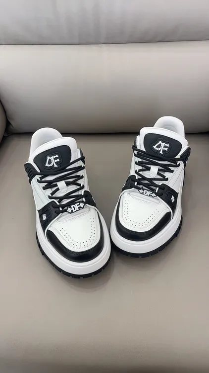 正品迪卡里奥费雷熊猫鞋160609四季好鞋小牛皮痞帅高端男鞋舒适