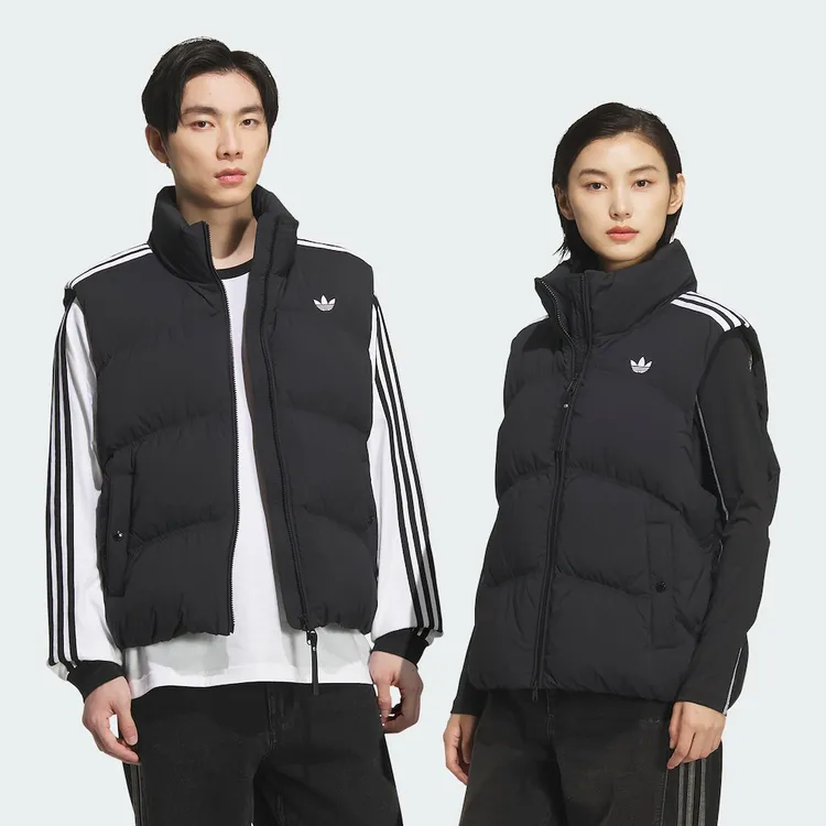【滔搏联动】adidas/阿迪达斯经典保暖运动羽绒背心马甲KS6108