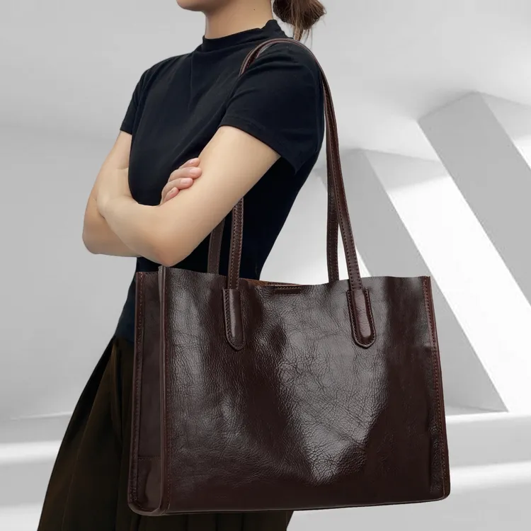 CCAMO包包女款爆款2025新款百搭气质女包真皮牛皮包包通勤单肩包