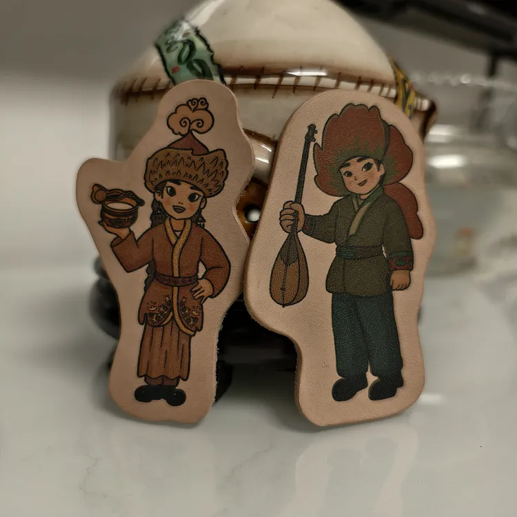 哈萨克特色冰箱贴旅游文创纪念品家居装饰磁性贴