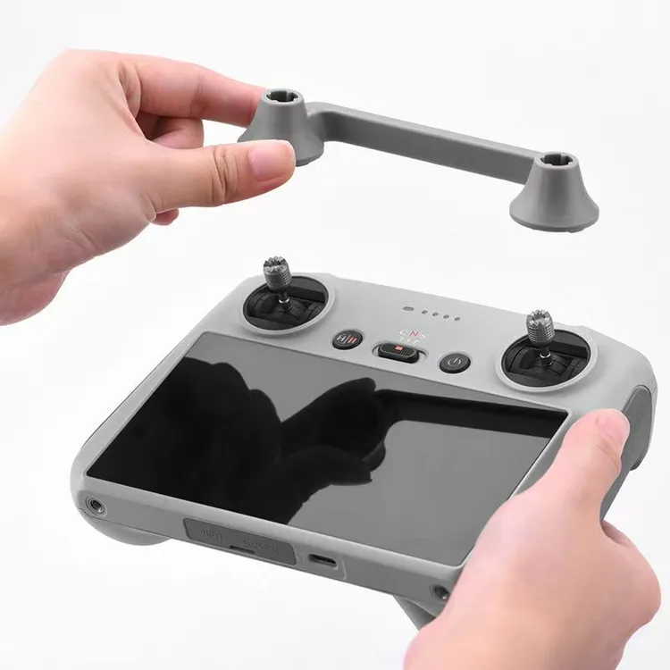 适用大疆air3 Mini3/4pro带屏遥控器 RC/2摇杆保护固定器支架配件