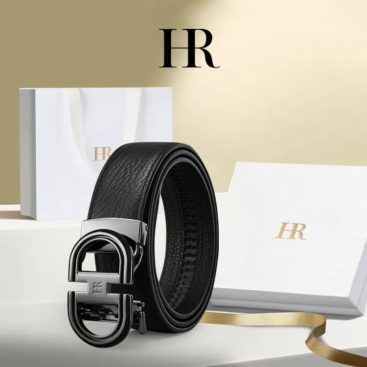 【男士礼物】HR赫莲娜皮带男款真皮2025新款男士腰带休闲裤腰带