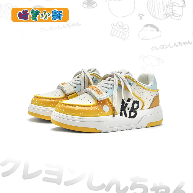 蜡笔小新鞋子男款爆款2025新款干净感痞帅男鞋秋冬款时尚潮流板鞋