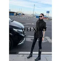 微笑家 高奢系列【混血皮衣】混种羊皮外套