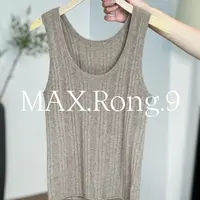 MAX.Rong.9山羊绒绒工字吊带背心 秋冬内搭简约百搭 103C