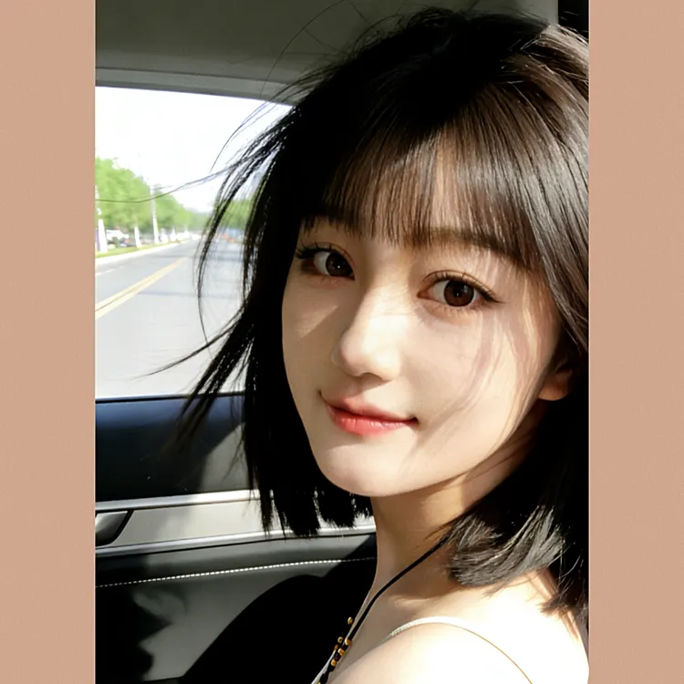 【无黑边无黑点仿生前额】30cm7a全真发一刀切仿真头皮高颅顶随意分