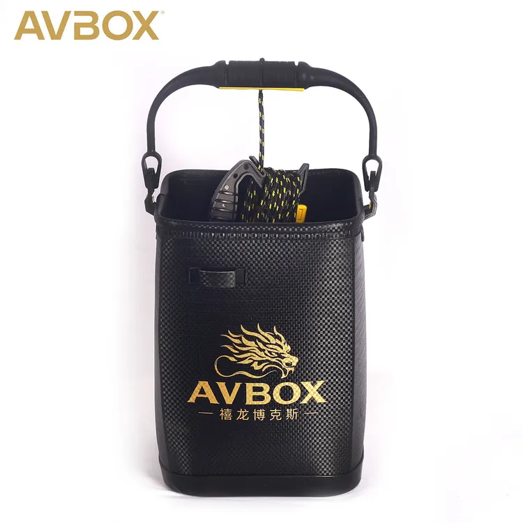 禧龙博克斯EVA加厚特厚打水桶称重取水黑坑大棚洗手鱼桶热压